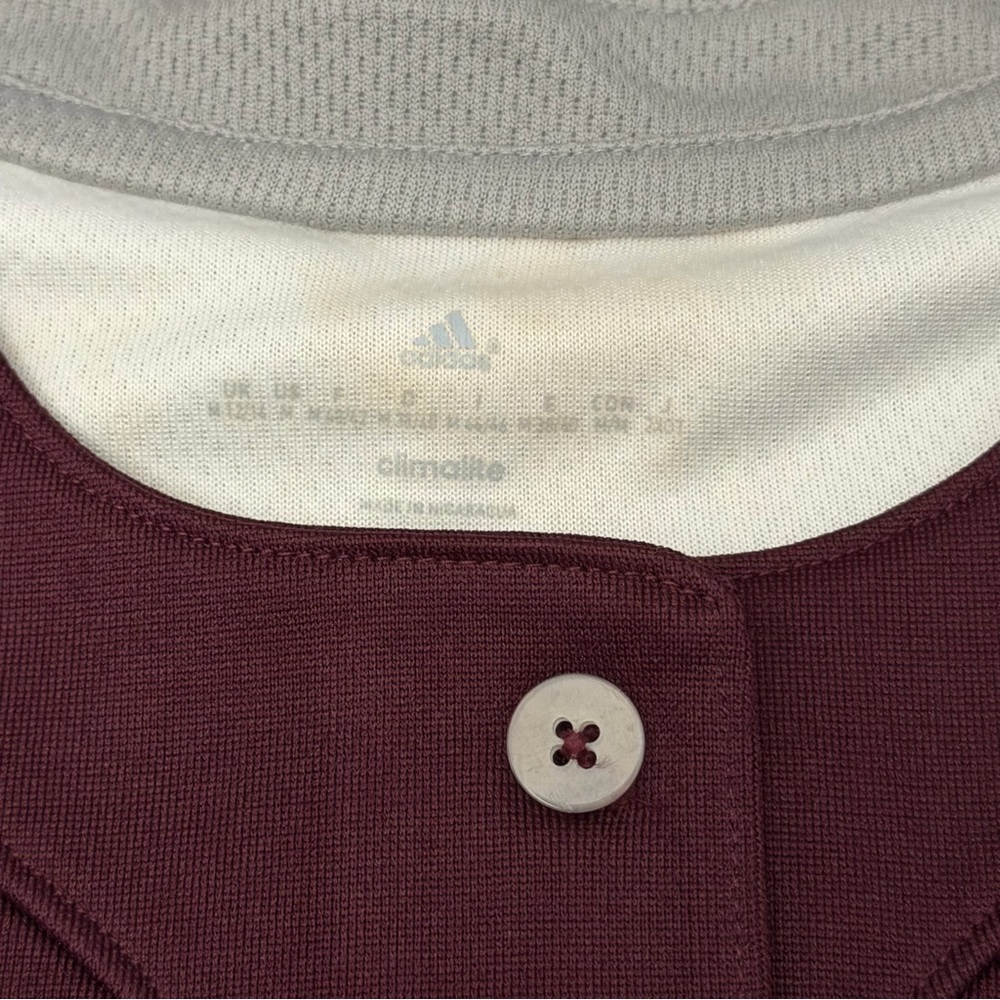 Bulldogs Mississippi State University Adidas Burgundy and White Softball Uniform - Picture 4 of 16